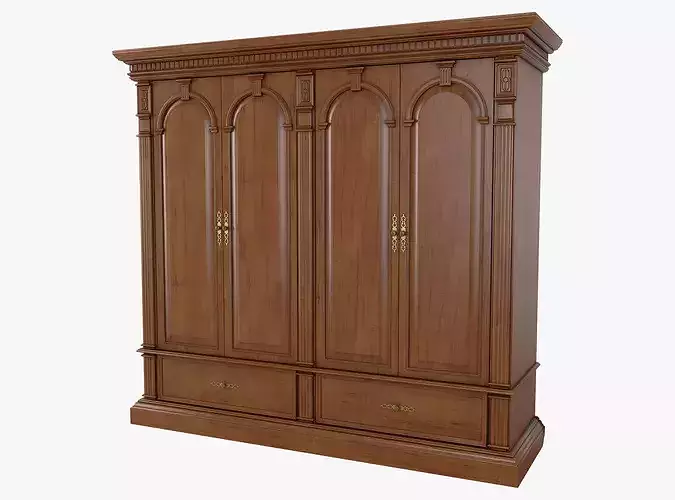 4 Door Wardrobe Verona 24 1M