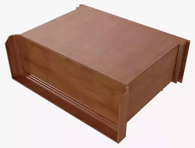 Chest of Drawers Verona 1M 3D model 7