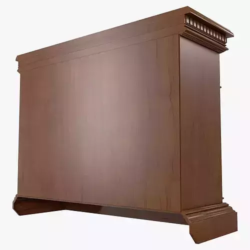 Chest of Drawers Verona 1M 3D model 4
