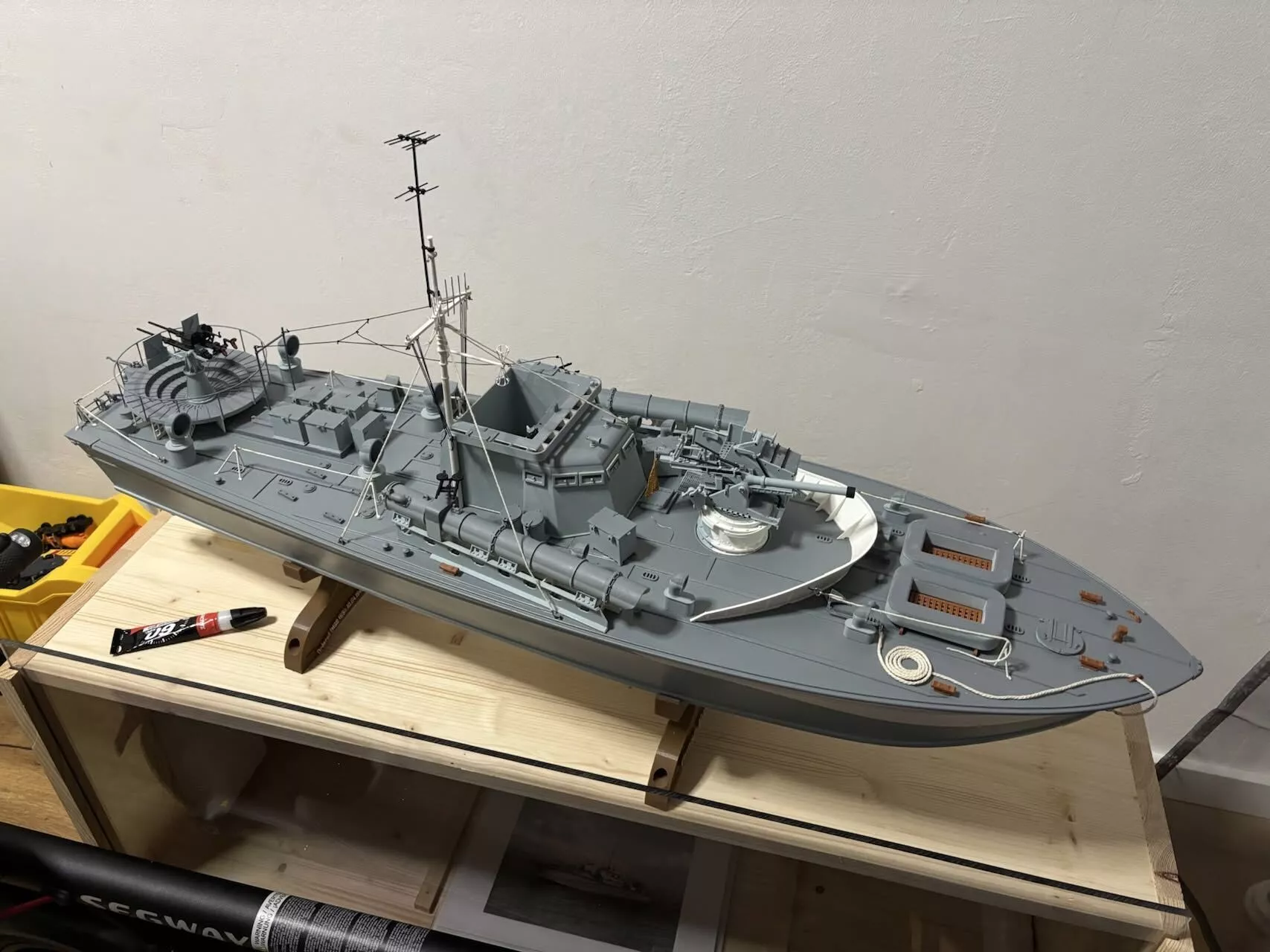 BPB Co 71 6 MTB 488 Torpedo Boat Scale Model 3D print model