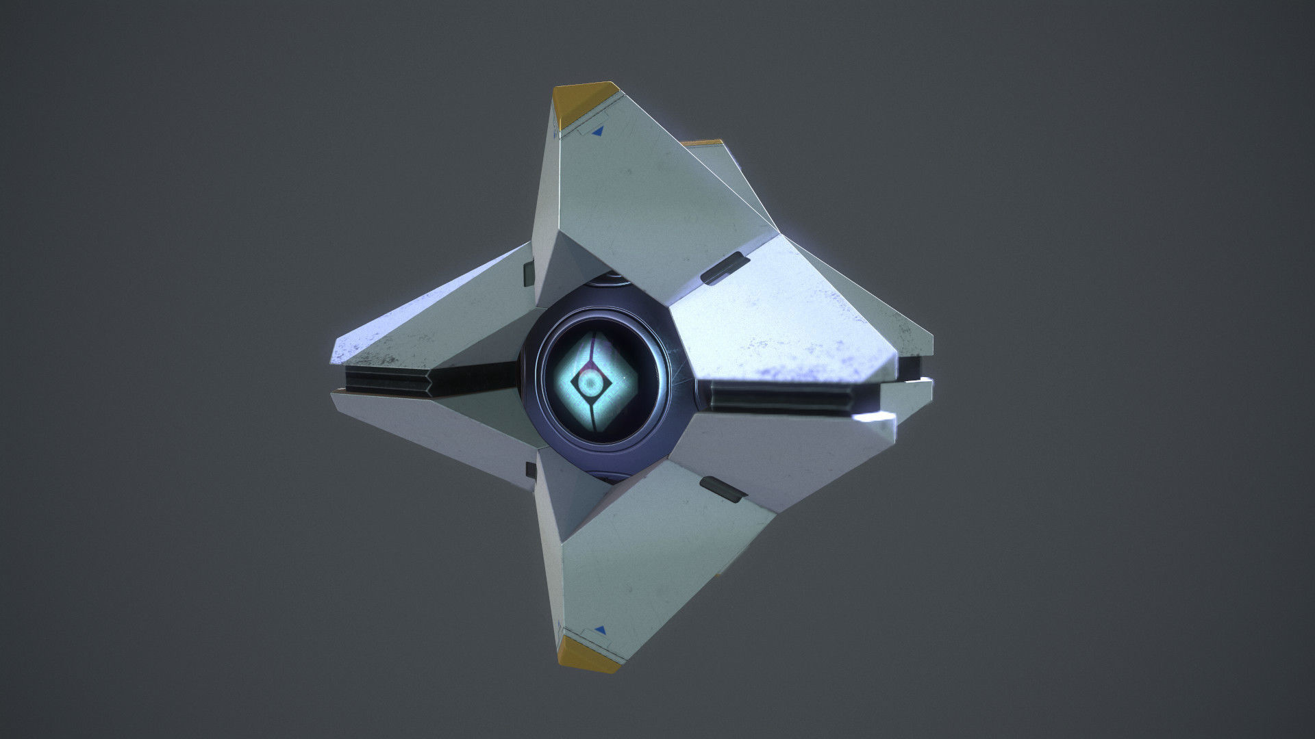 Ghost - Destiny 3D model_1