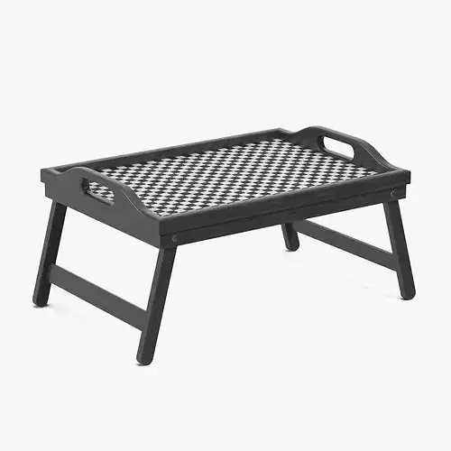 Folding Bed Tray Table 3D model