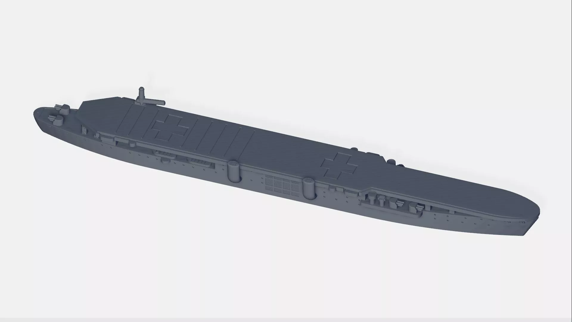 Tourville CV Conversion 3D print model
