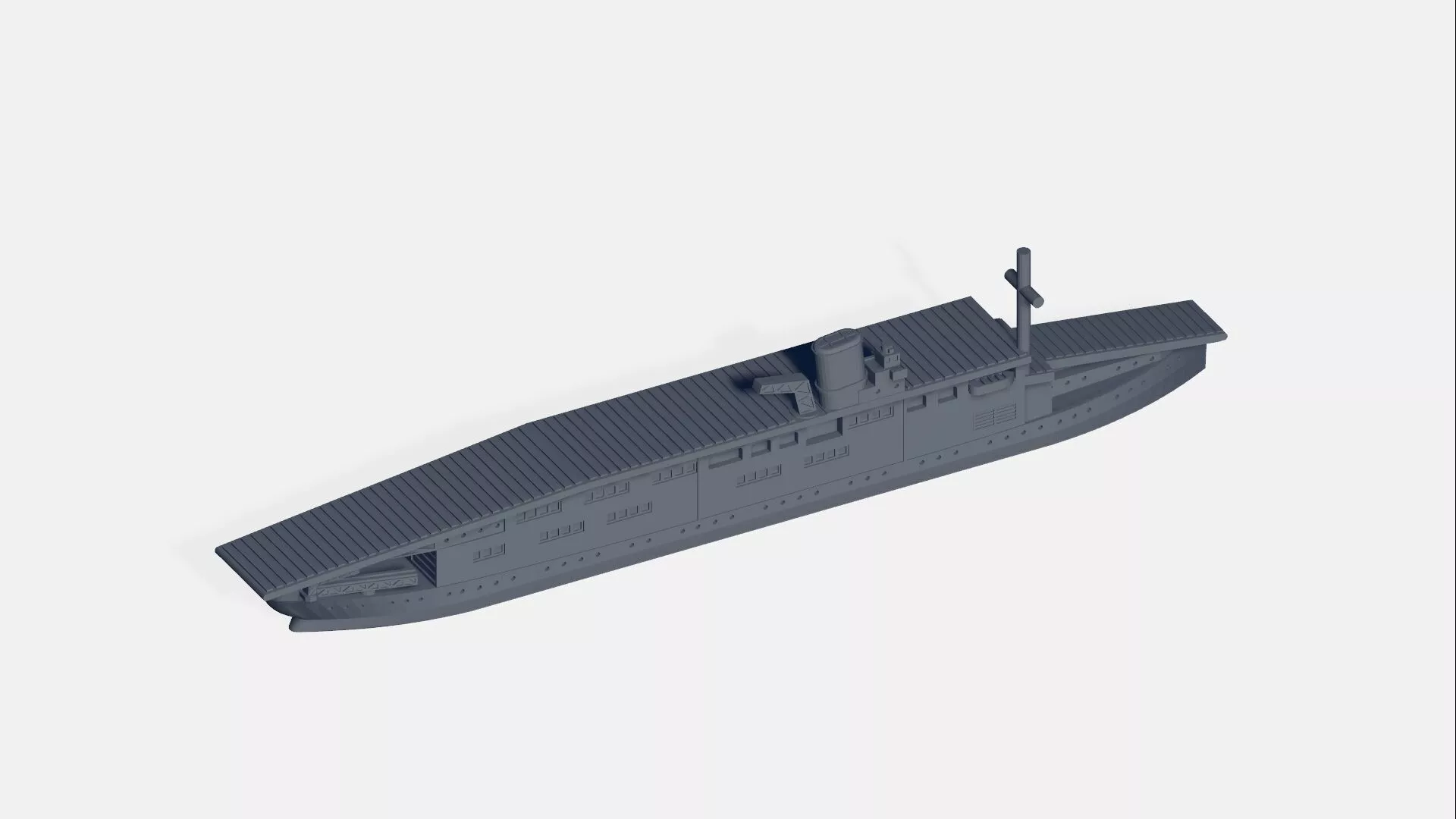 Ausonia 1915 German CV Design 3D print model