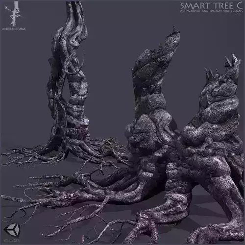 Smart Tree C Low-poly 3D model