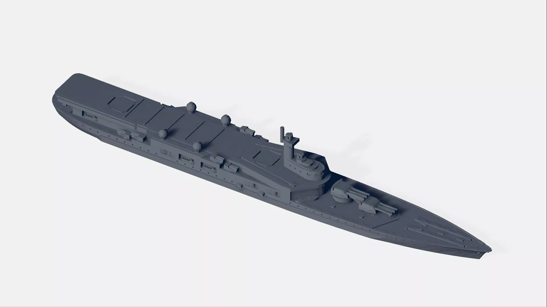 Grossflugzeugkreuzer A IIa 3D print model