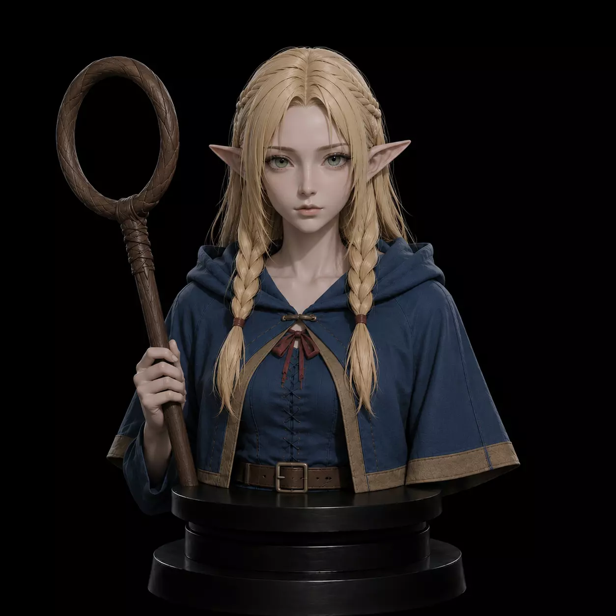 Marcille Donato Bust STL Figure 3D print model