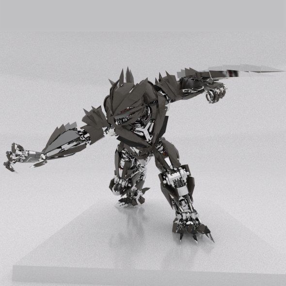 Transformers decepticon Eviscerator 3D model_3