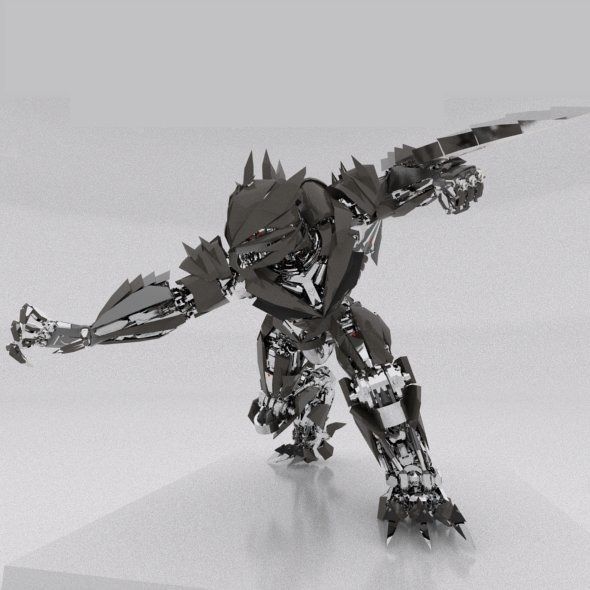 Transformers decepticon Eviscerator 3D model_2