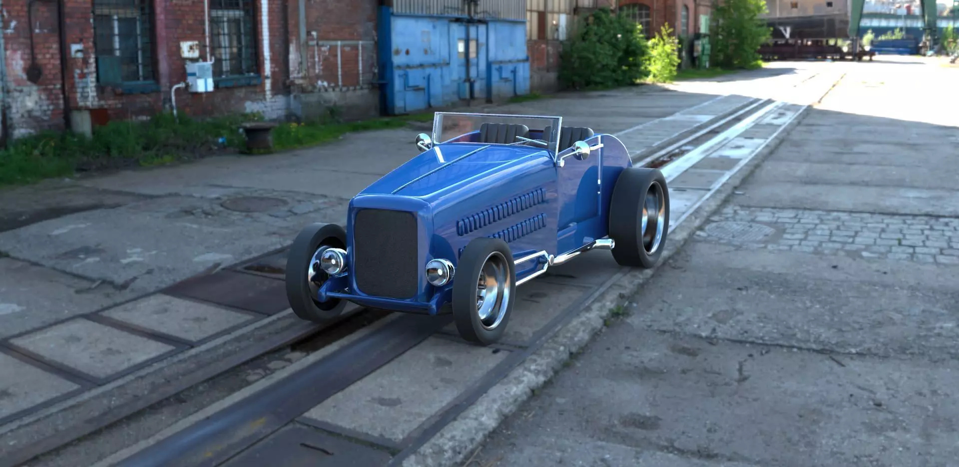 Hot Rod Free 3D model