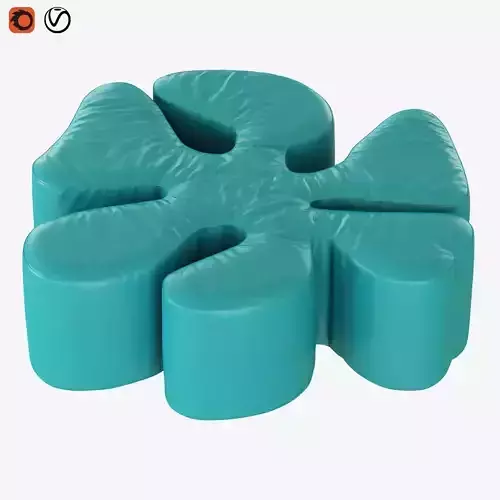 Pouf Margaret 3D model