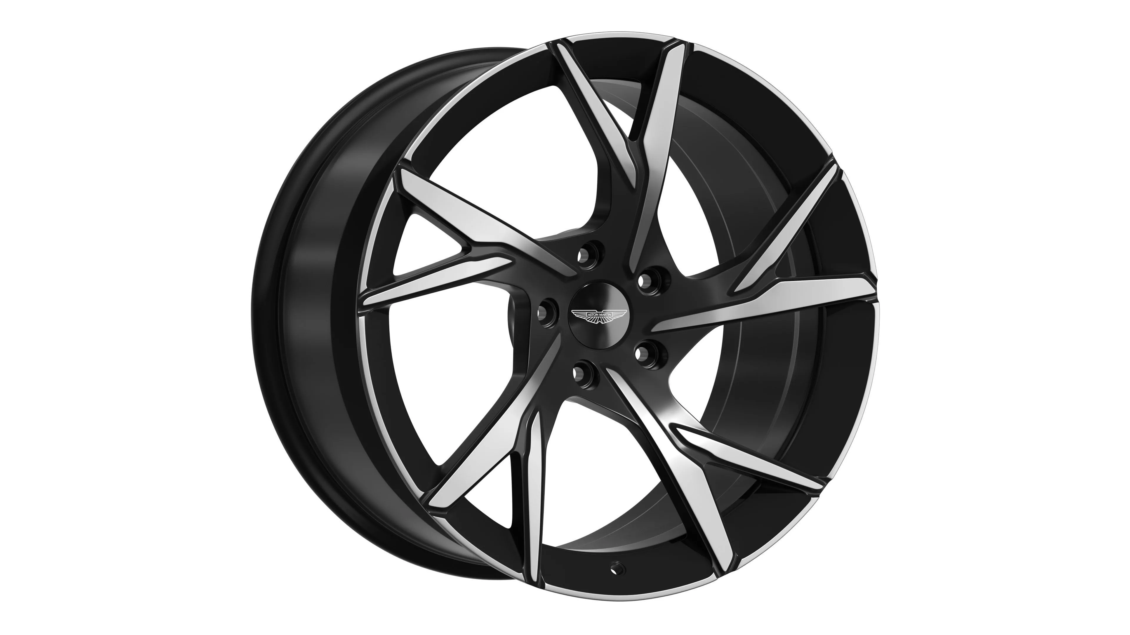 ASTON MARTIN FORGED WHEEL P04 Low-poly 3D model