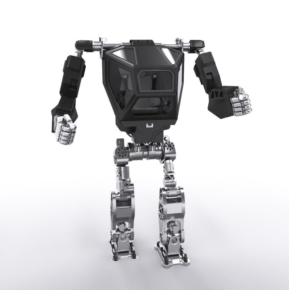 south korean bipedal robot METHOD-2 3D model_2