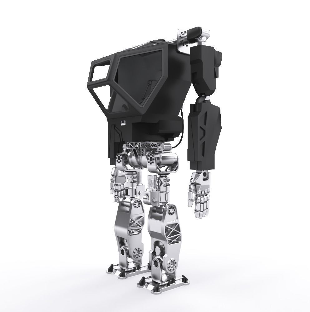 south korean bipedal robot METHOD-2 3D model_3