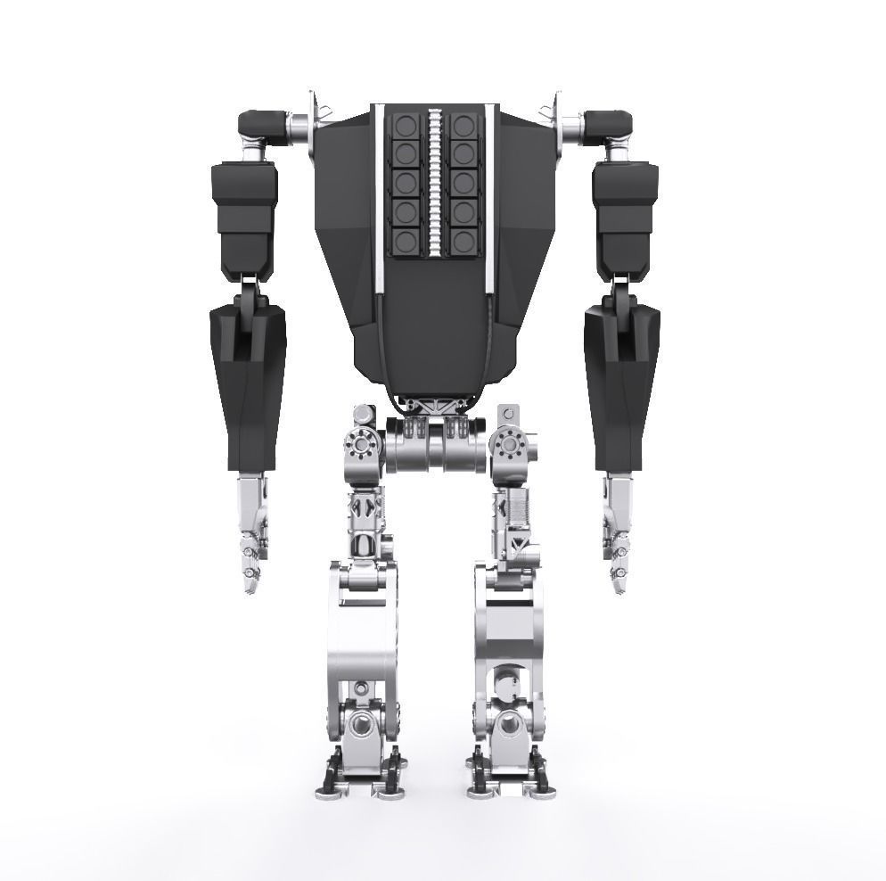 south korean bipedal robot METHOD-2 3D model_1