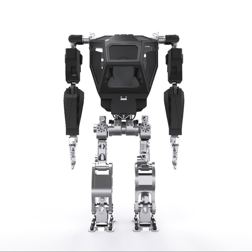 south korean bipedal robot METHOD-2 3D model
