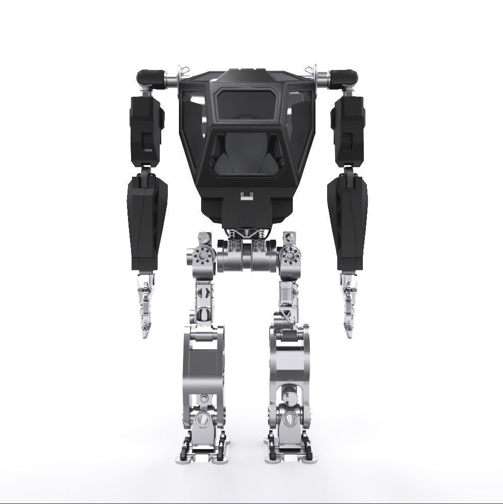 south korean bipedal robot METHOD-2 3D model_0