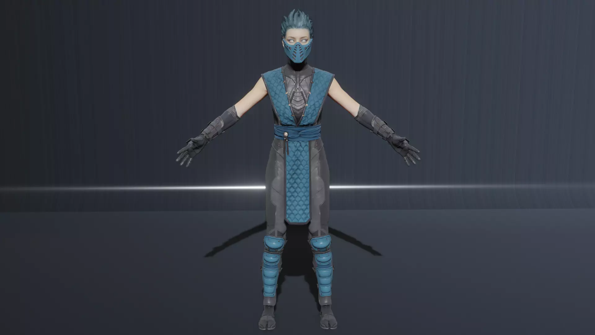 Frost Low-poly 3D model