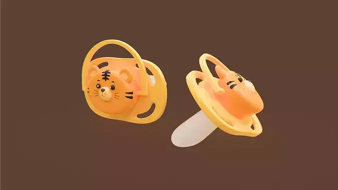 Cute Tiger Baby Pacifier 