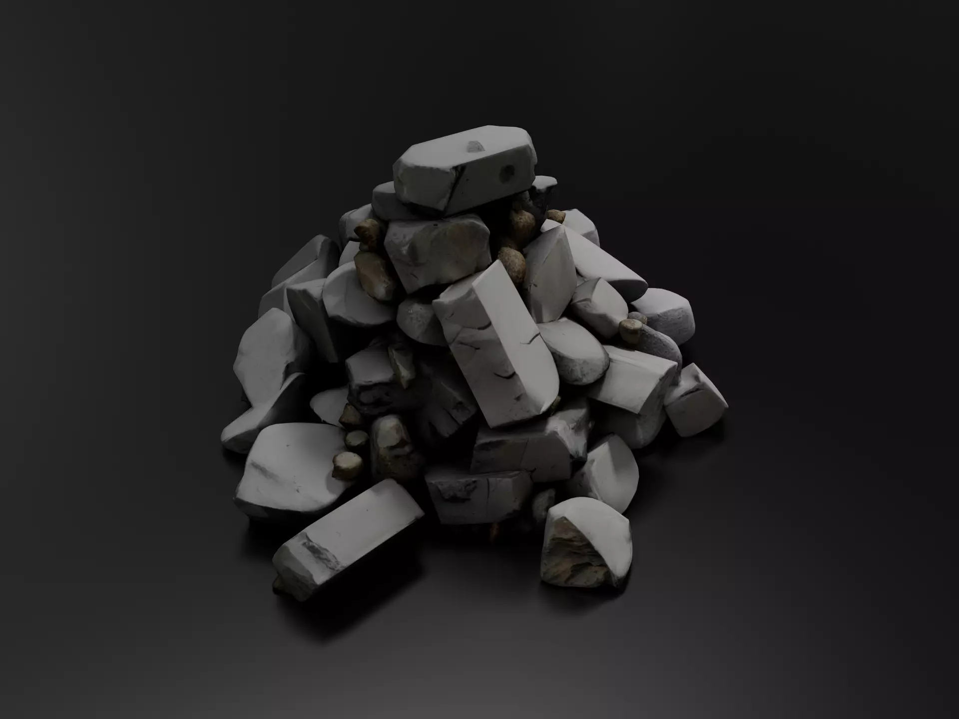 Construction waste 010 3D print model