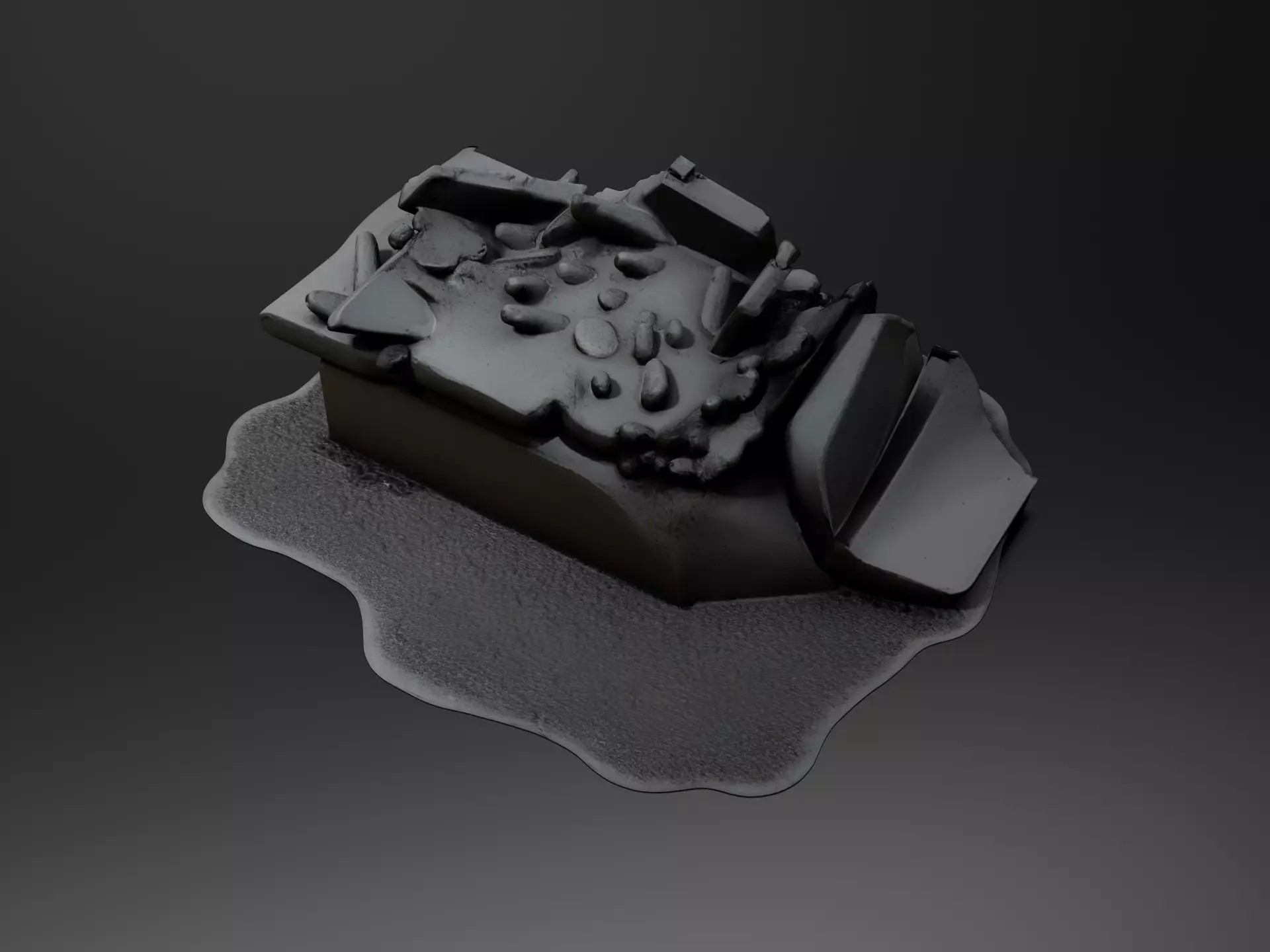 Construction waste 03 3D print model