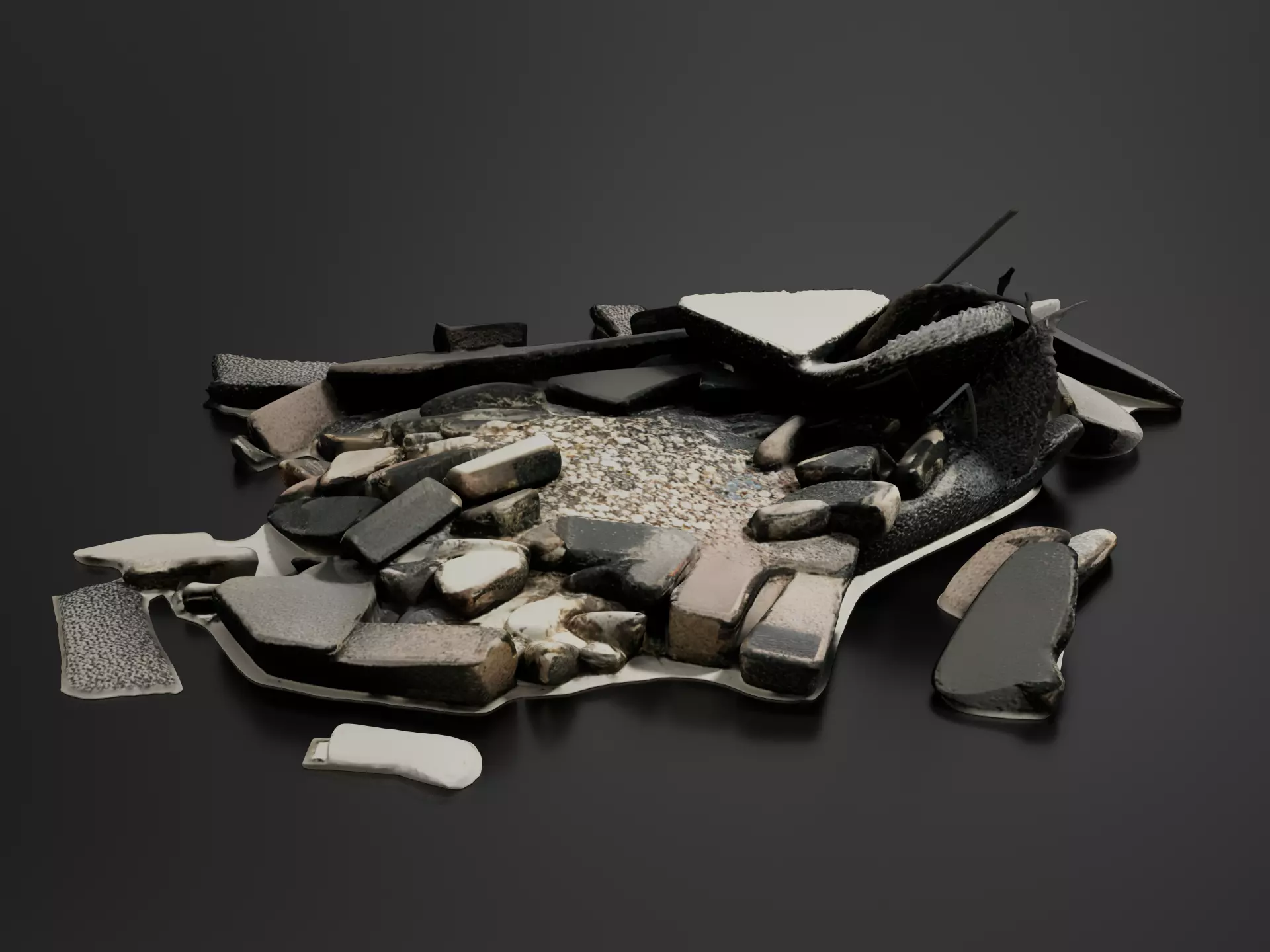 Construction waste 09 3D print model