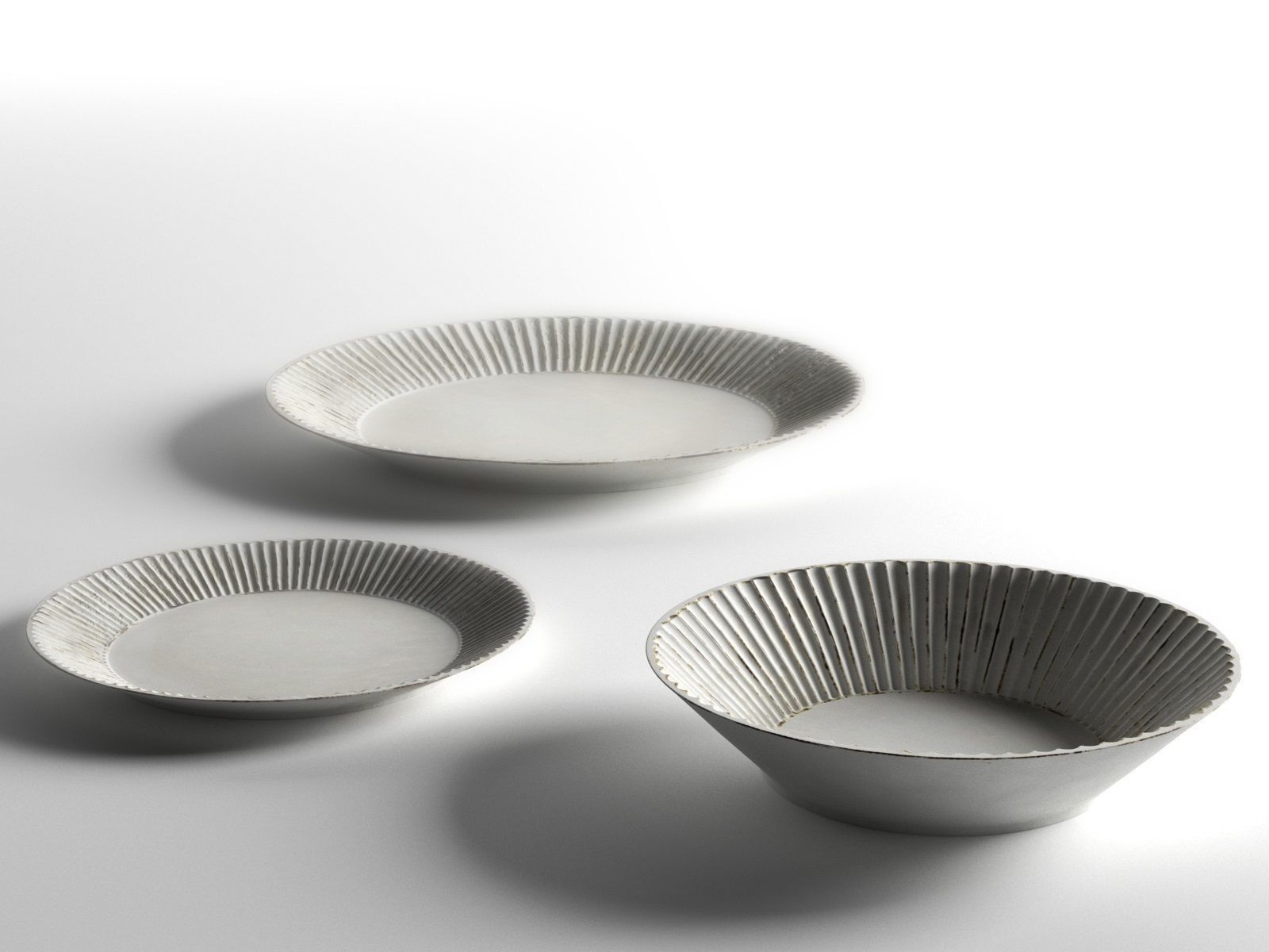 Plates by Akio Nukaga 3D model_1