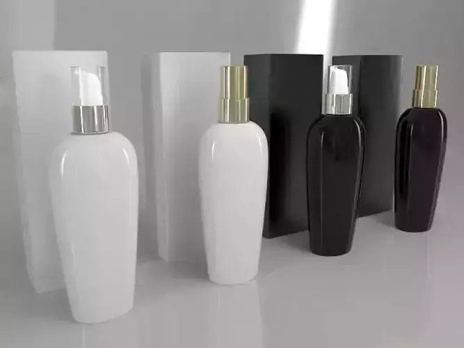 4 Luxury bottle and Box
