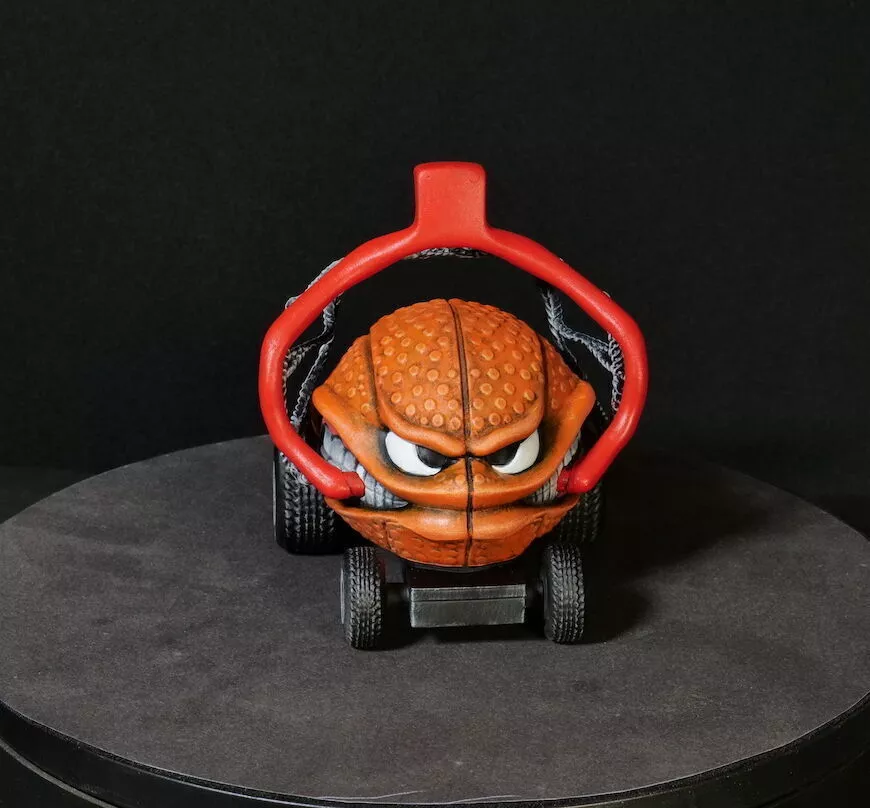 Mad Wheelz Basket Killer Functioning Model 3D print model