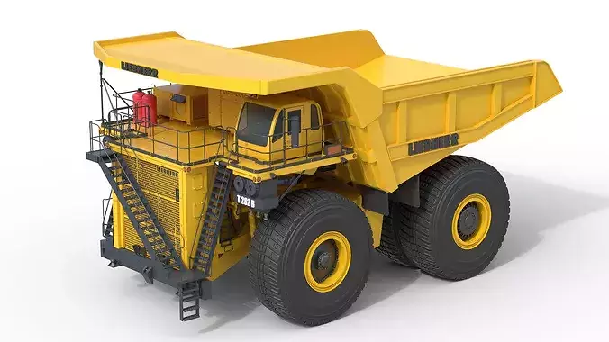 Liebherr Mining Truck T282 Yellow