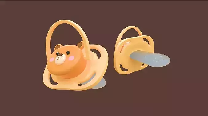 Cute Bear Baby Pacifier