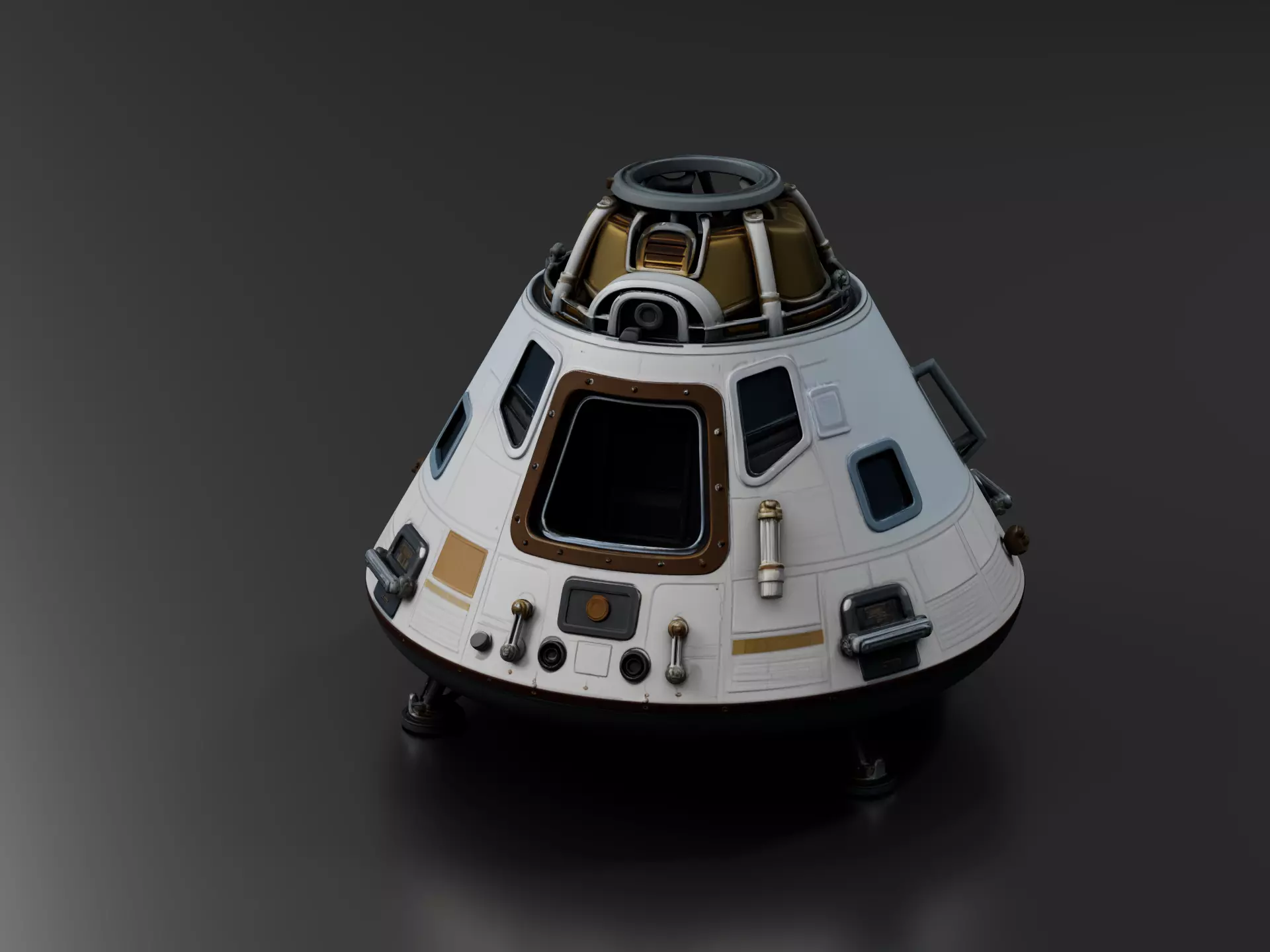 Apollo Command Module 3D print model