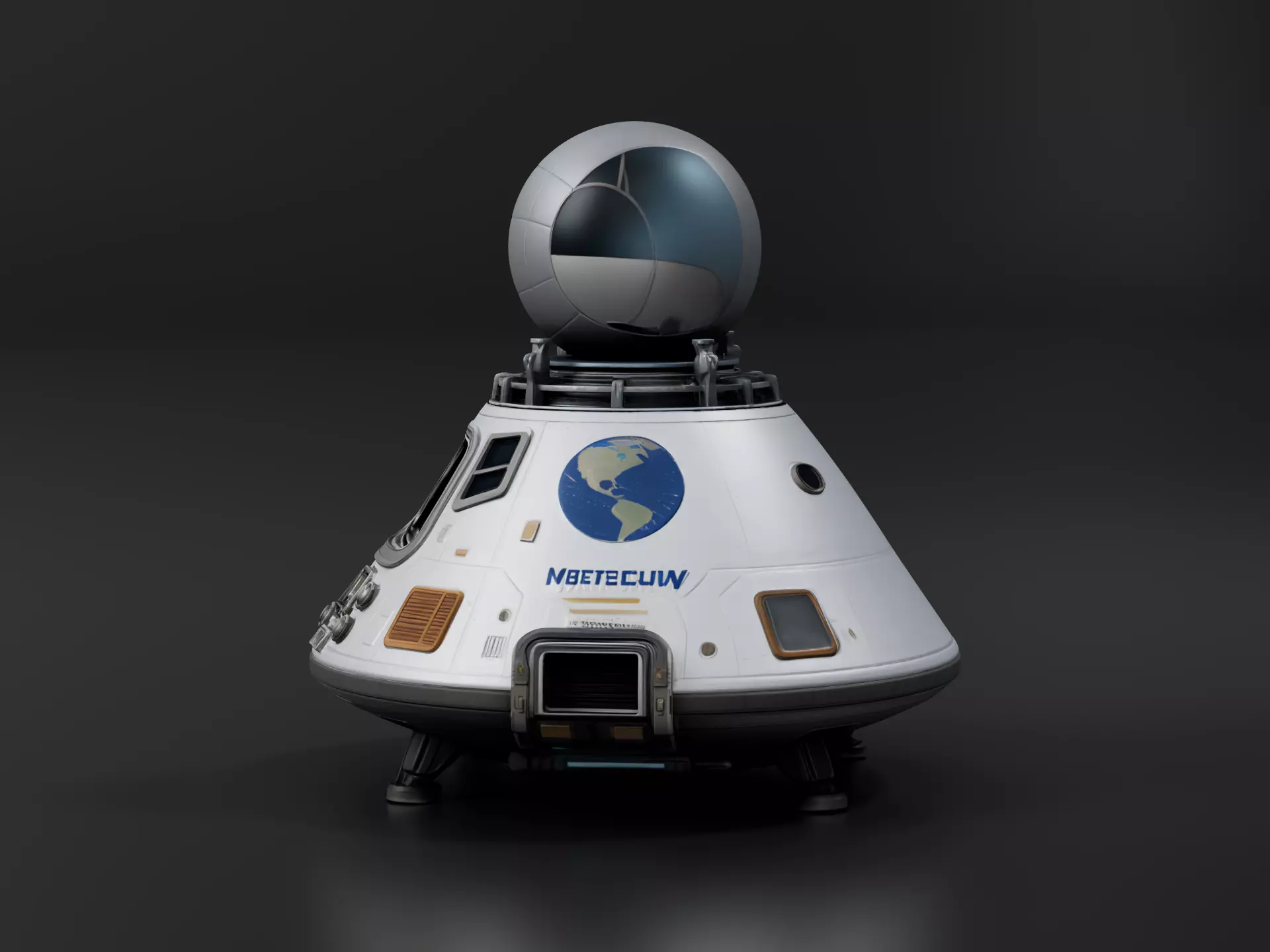 Mercury Capsule 3D print model