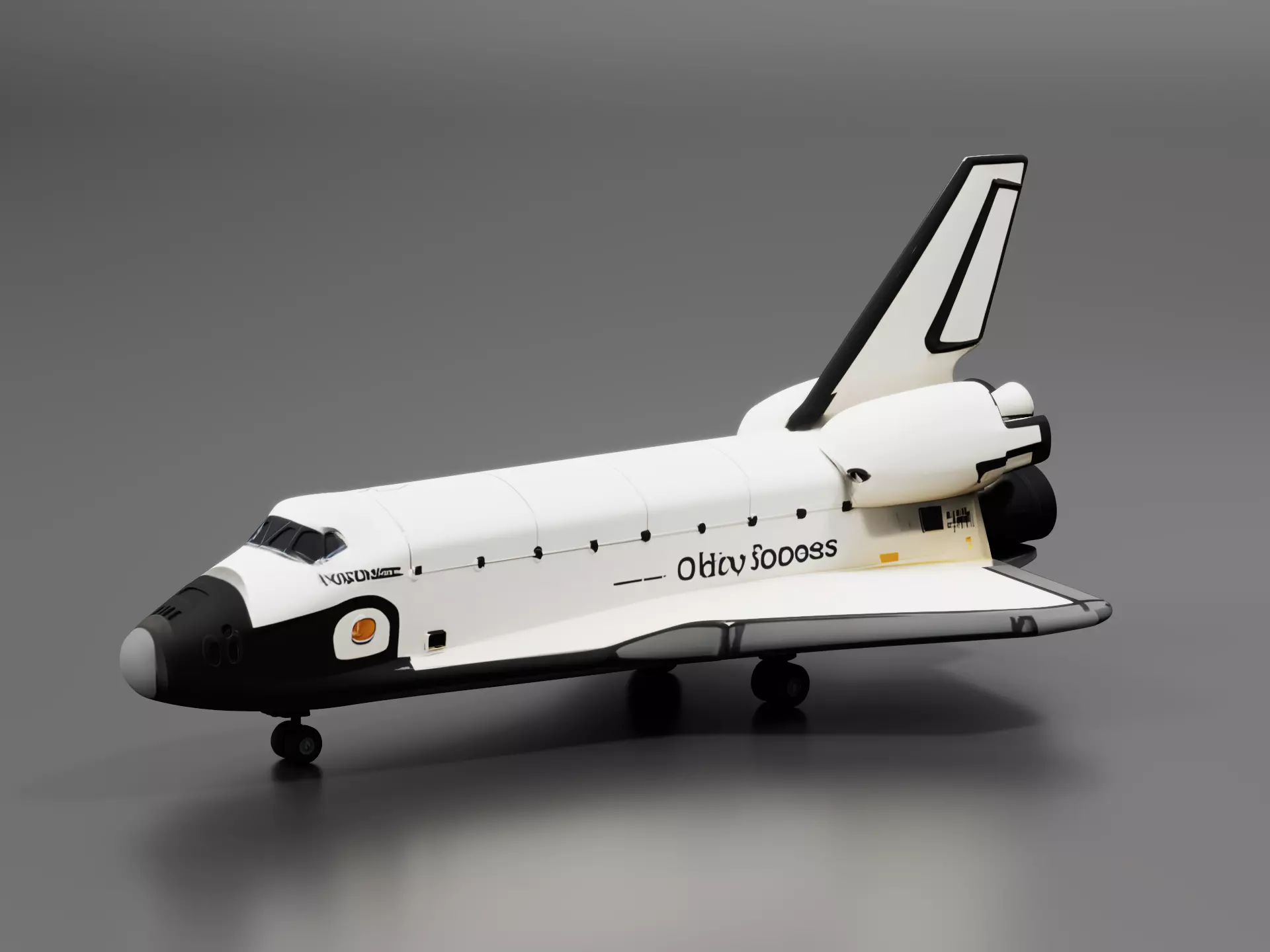 NASA Space Shuttle Orbital Spaceplane 3D print model