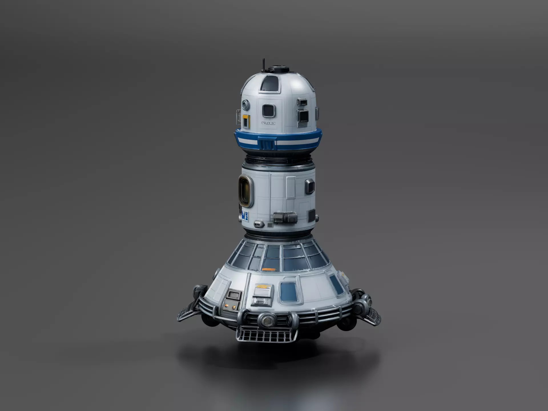 Soyuz MS Crew Capsule 3D print model