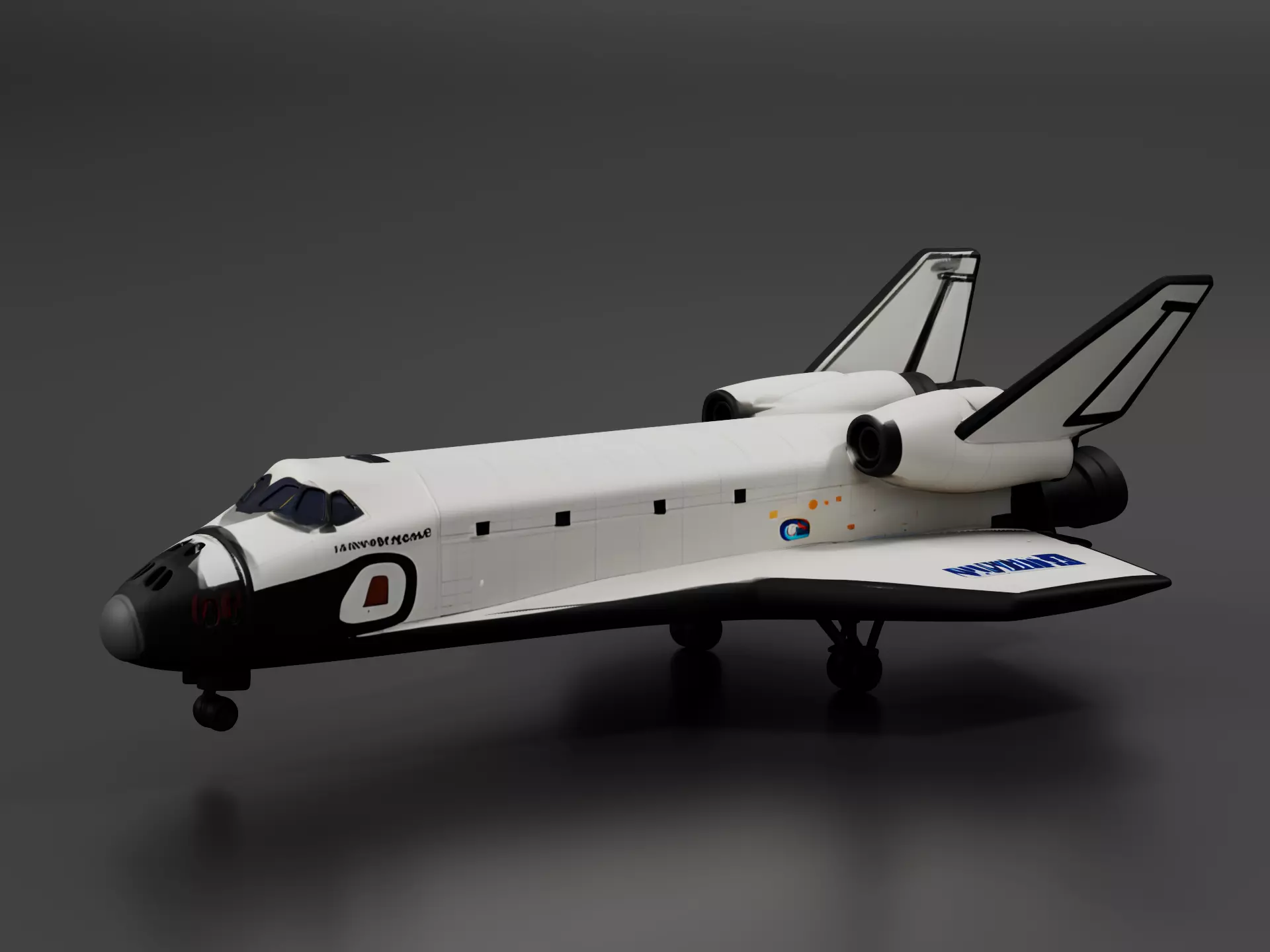 SpaceShipTwo Suborbital Spaceplane 3D print model