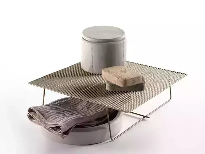 Rustic Bathroom Composition