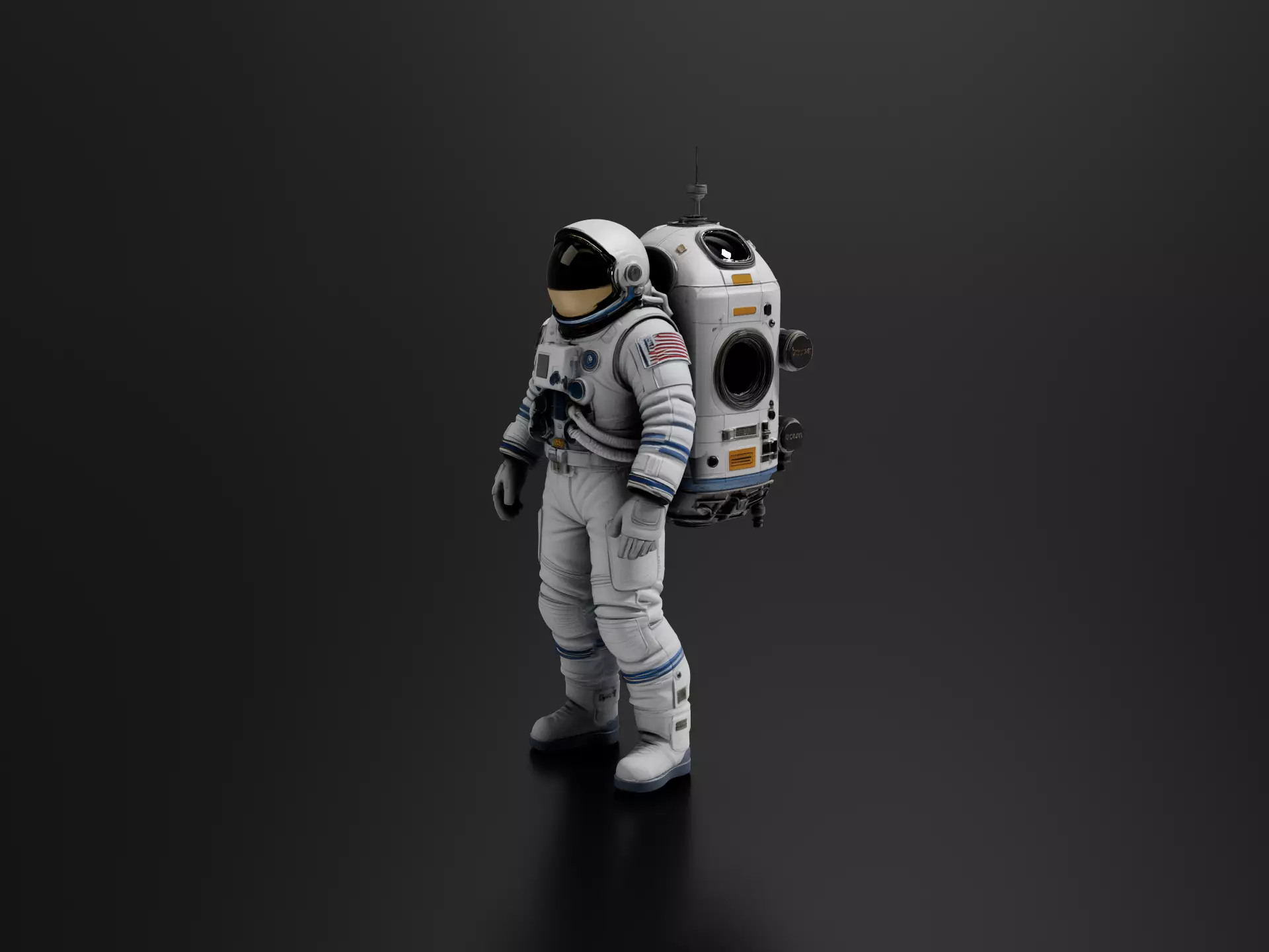 Tiangong Shenzhou Crew Capsule 3D print model