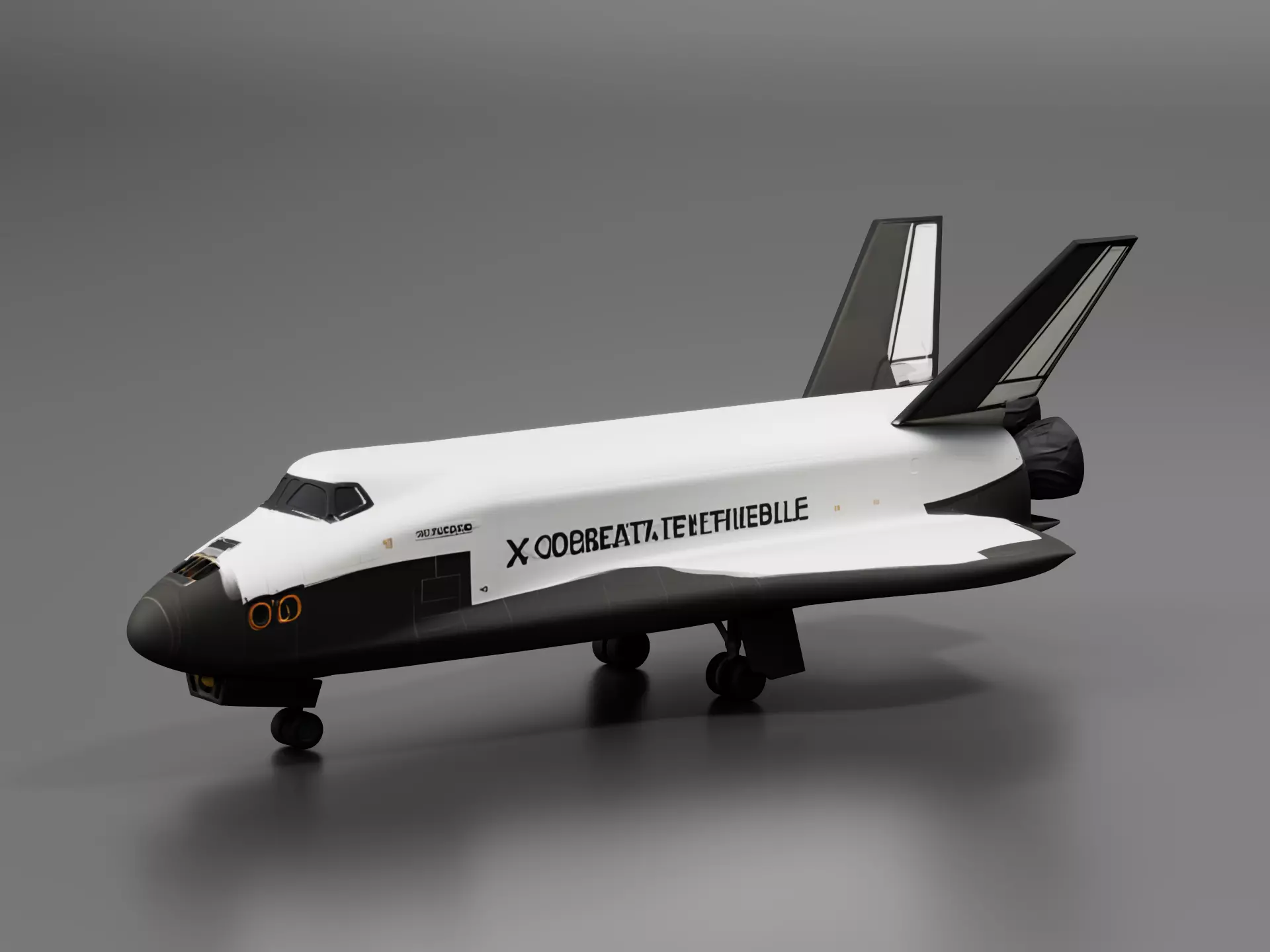 X 37B Orbital Test Vehicle 3D print model