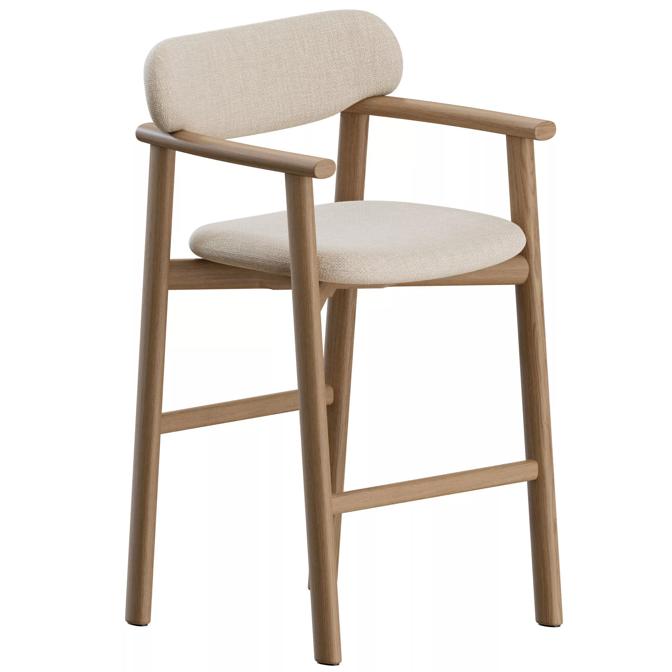 Afra Stool by Giulio Marelli 3D model