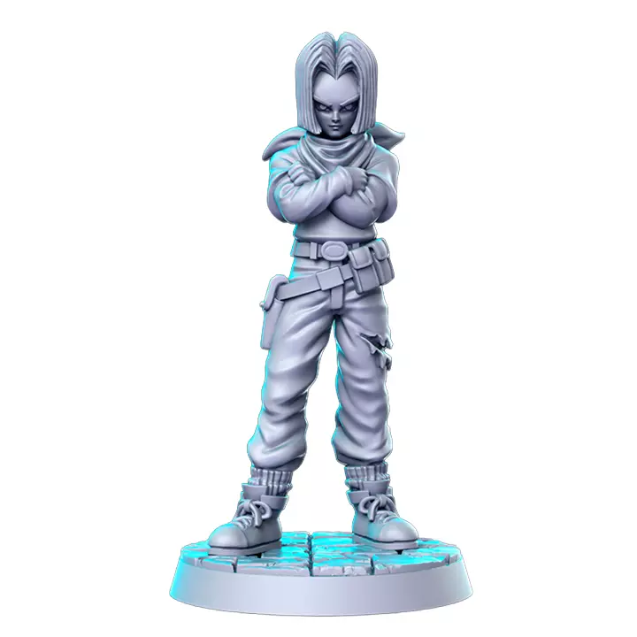 Mystic Creature X - Tabletop RPG Miniature 3D print model