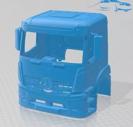 Mercedes Antos 2015 Printable Body Cabin Truck 3D print model