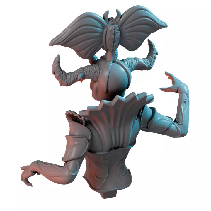 Arachnid Hero I - Fantasy 3D Print Model 3D print model
