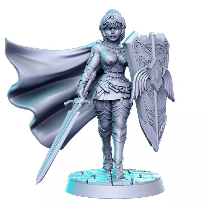 Charlotte Ff Brave Exvius VIII - RPG Tabletop Figure 3D print model