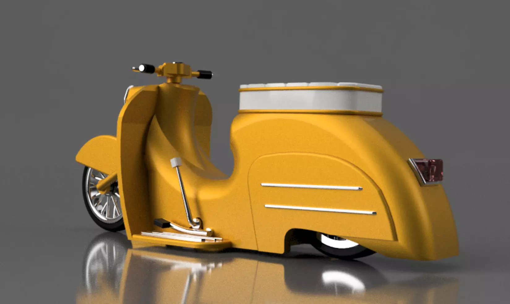 Schwalbe K51 Slammed Scooter 3D print model