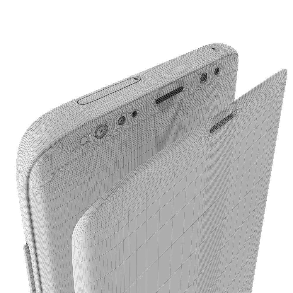 Samsung Galaxy S8 All colors 3D model_12