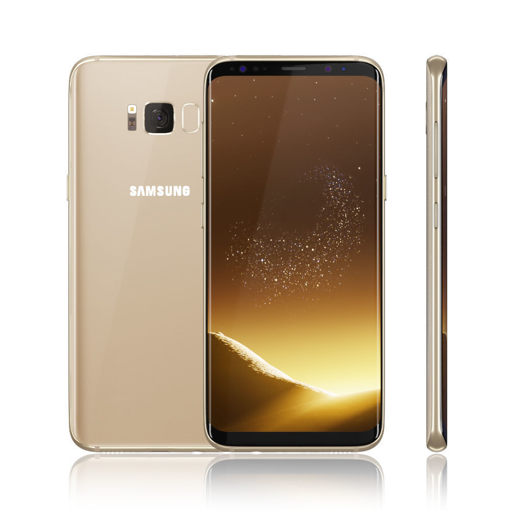 Samsung Galaxy S8 All colors 3D model_2