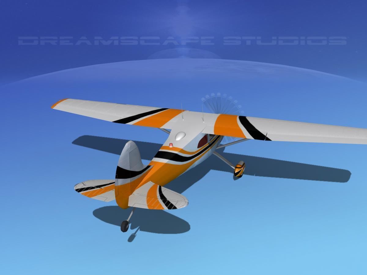Cessna 170 V01 3D model_6