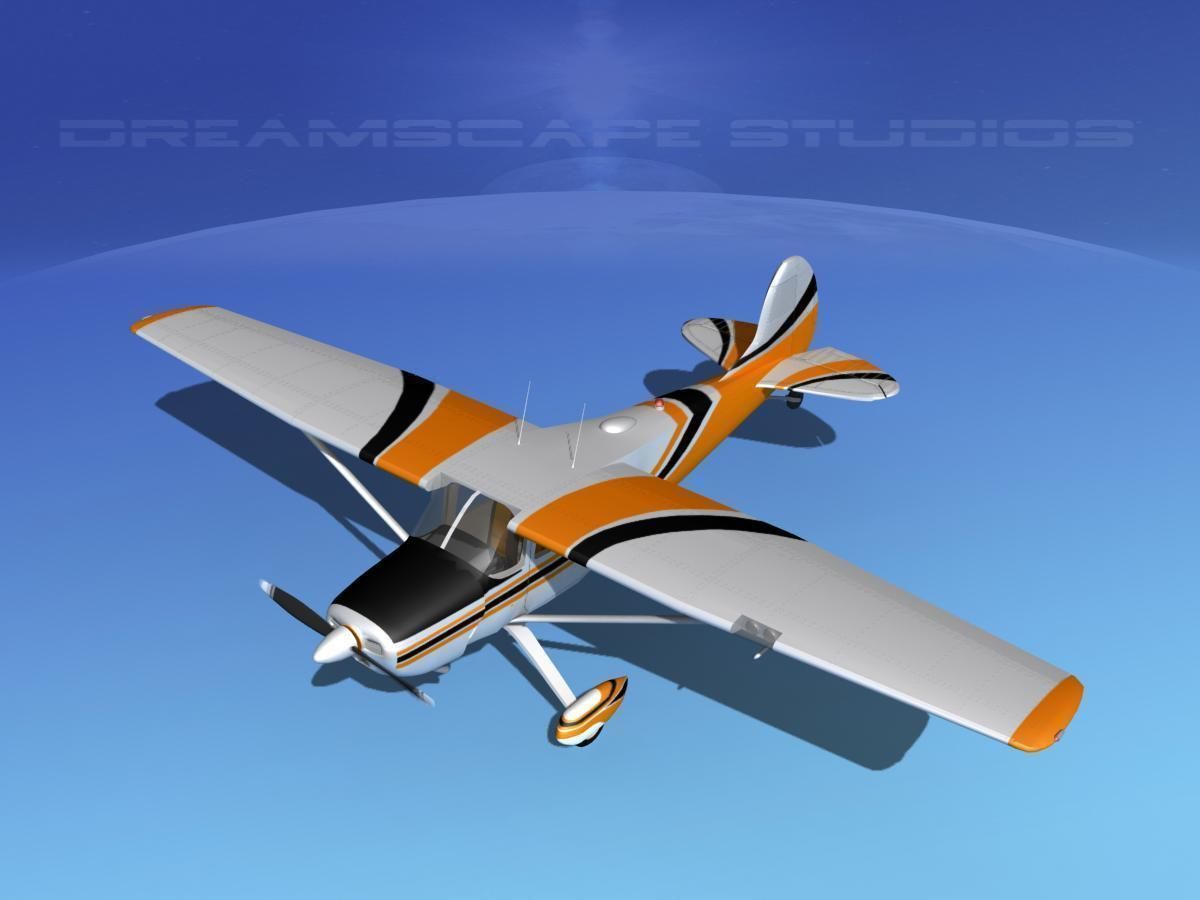 Cessna 170 V01 3D model_10