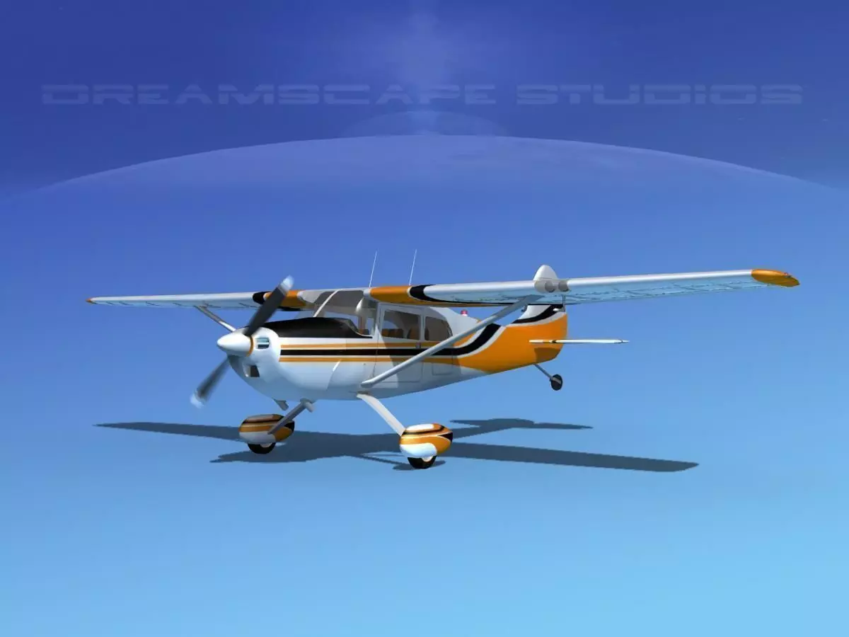 Cessna 170 V01 3D model_0